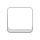 Duży biały emotikon kwadratowy