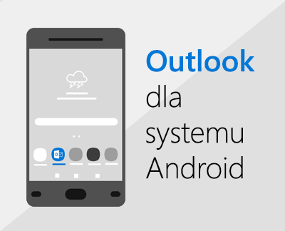 Kliknij, aby skonfigurować aplikację Outlook dla systemu Android