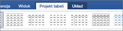 Shows the Table Design and Layout tabs for managing tables