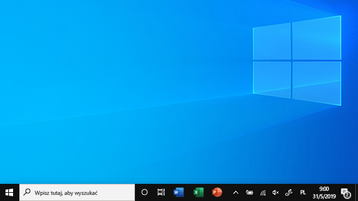 Pasek zadań w systemie Windows 10