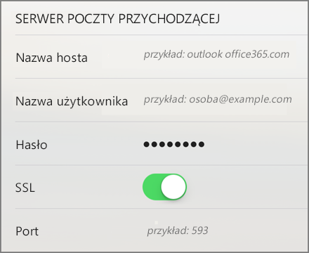 Serwer poczty przychodzącej home pl iphone