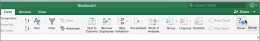 excel 2016 for mac solver