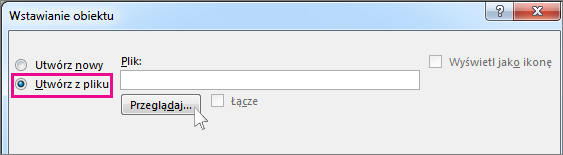 file browse dialog box