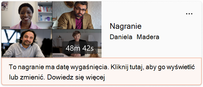 Chiclet nagrywania wygaśnięcia