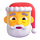 Emoji świętego Mikołaja w aplikacji Teams