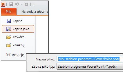 Tworzenie I Zapisywanie Szablonu Programu PowerPoint - Pomoc Techniczna ...