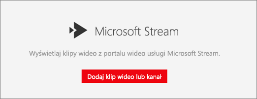 Microsoft Stream Web Part