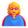 Emoji kobiety superbohatera w aplikacji Teams