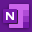Ikona programu OneNote dla systemu Windows 10