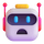 Emoji smutnego robota w aplikacji Teams