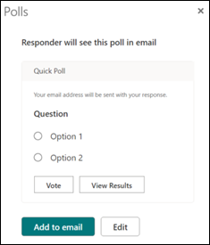 Ankiety nie działają w programie Outlook