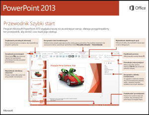 Przewodnik Szybki start dla programu PowerPoint 2013