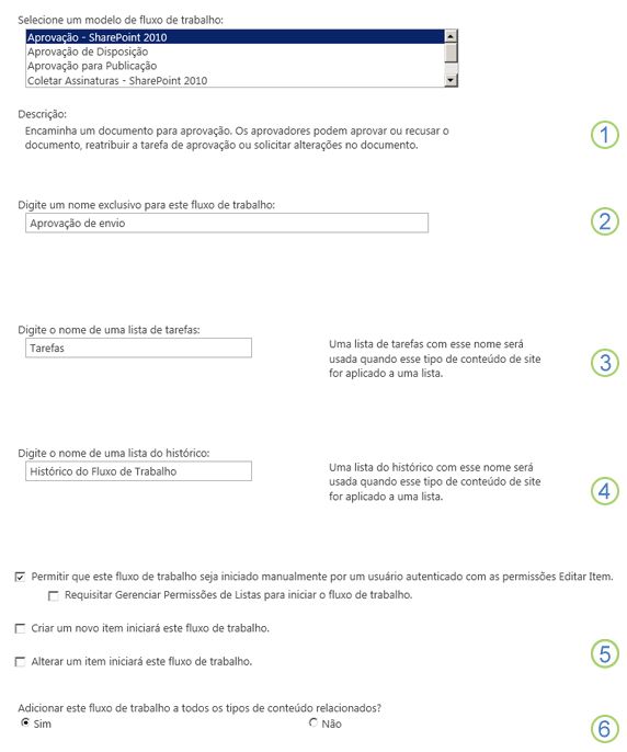 Primeira página do formulário de associação com textos explicativos numerados