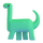 Emoji de dinossauro do Teams