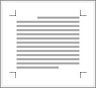 Visualização das bordas de uma página
