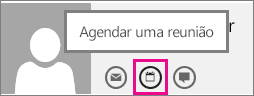 Schedule a meeting button in Outlook Web App