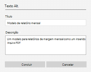Um exemplo de um texto alt para um arquivo inserido no OneNote para Windows 10.