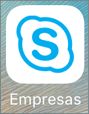 Ícone do aplicativo Skype for Business para iOS