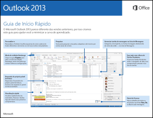 Guia de Início Rápido do Outlook 2013