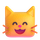 Equipes riem emoji de gato