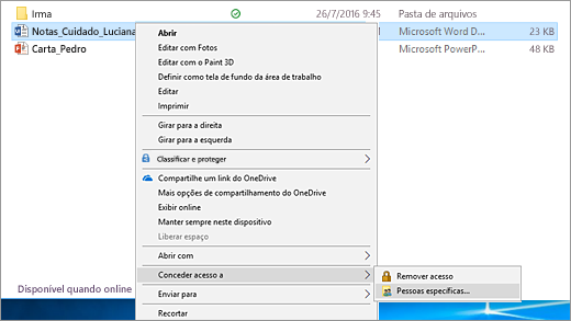 Compartilhamento De Arquivos Por Meio De Uma Rede No Windows 10