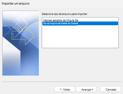 Outlook pst