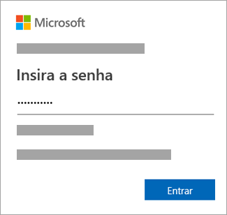 Digite sua senha.