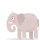 emoticon elefante
