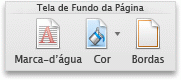 Guia Layout, grupo Plano de Fundo da Página