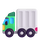 Emoji de caminhão articulado do Teams