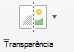 O botão Transparência na guia Formatar imagem da faixa de opções