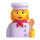 Emoji de chef mulher do Teams