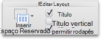 Slide Master tab, Edit Layout group