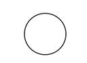 Um círculo normal
