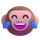 Equipes riem emoji de macaco