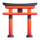 Emoji de santuário xintoísta do Teams