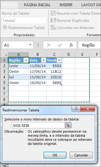 Como fazer uma tabela no Excel passo a passo