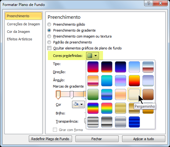 Formatar A Cor De Plano De Fundo De Slides Powerpoint 3803