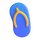 Emoji de sandal de tanga do Teams
