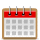 Remover ícone expressivo do calendário