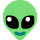 Ícone expressivo alienígena