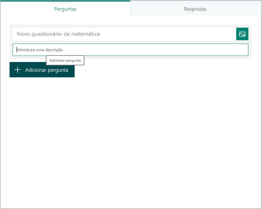 Criar Um Question Rio Matem Tico No Microsoft Forms Suporte Do Office