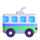 Emoji de autocarro de carrinho do Teams