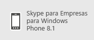 Skype para Empresas - Windows Phone