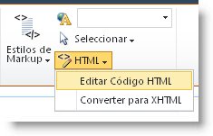 Comando Editar Código HTML