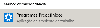 Programas predefinidos no Windows