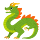 Ícone expressivo do dragão
