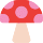 Ícone expressivo de cogumelos