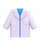 Emoji de casaco de laboratório do Teams
