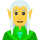 Homem emoticon elfo